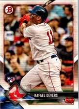 2018 Bowman #25 Rafael Devers