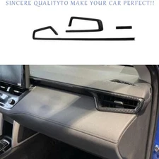 For Toyota Corolla Cross 2022-2024 Carbon Fiber Co-Pilot Passenger Dash Strip 3x