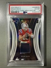2024 Panini Select - Patch Drake Maye White Prizm /75 (MEM, RC) PSA 6