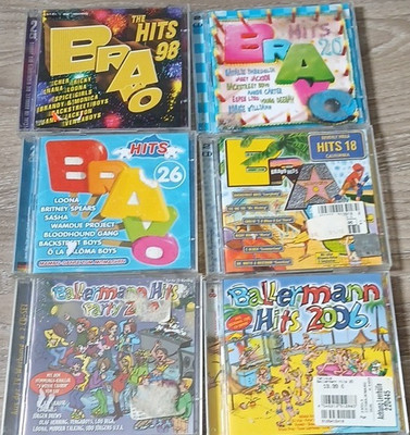 Bravo Hits & Ballermann Hits CD Sampler Compilation, Pop Dance Rock, 2000er