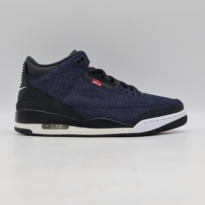 Size 12 - Levi's x Air Jordan 3 Retro SP Denim Blue for sale