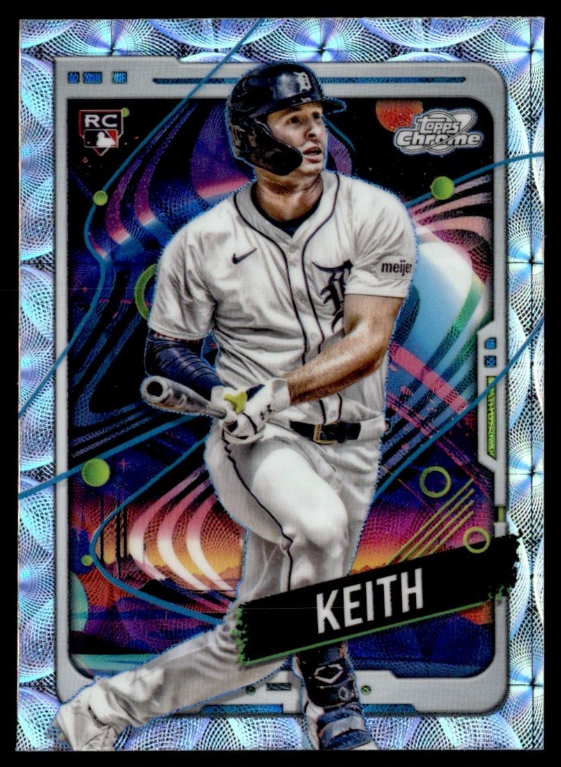 2024 Topps Chrome Cosmic Nucleus Refractor Colt Keith Rookie Detroit Tigers #195