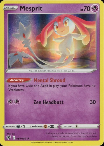 Pokémon TCG Astral Radiance Mesprit 066/189