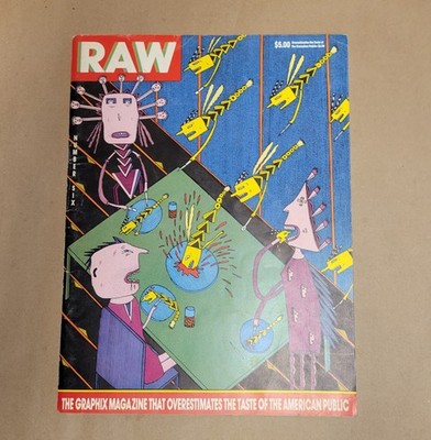 RAW Magazine #6 Graphix Overestimates the Taste of the American Public MAUS #5