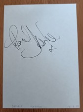 Des'ree - Singer "Life" "You Gotta Be" "Kissing You" Autographed Page AFTAL COA