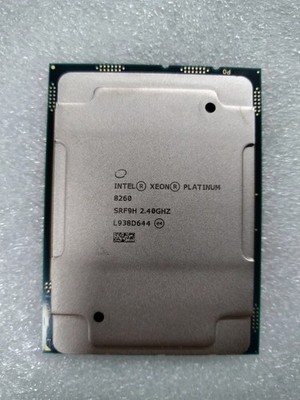 Intel Xeon Platinum 8260 CPU Processors QQ89 24C48T 2.20 GHz LGA3647 35.75 MB 