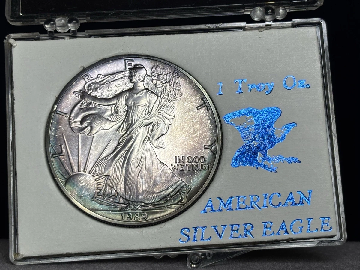 American Eagle Uncertified 1989 Silver Bullion Coins for sale | eBay