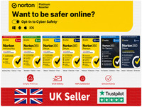 Norton 360 Antivirus VPN 2026 1, 3, 5, 10 Devices 1 Year - 5 Min Delivery