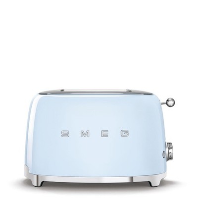 SMEG 2 Slice Toaster with 6 Presets and Defrost Function and Removable Crumb