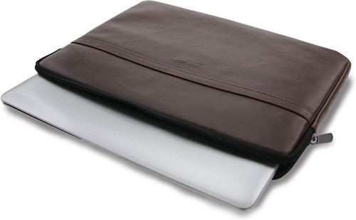 Acer Premium Notebook Tasche Schutzhülle Laptop Tasche Sleeve Case 14 Zoll Braun - Bild 3 von 8