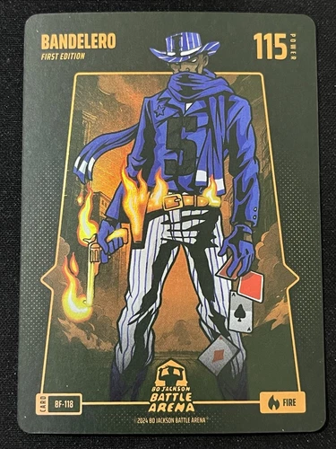 2024 Bo Jackson Battle Arena Paolo Banchero Bandelero BATTLEFOIL Fire First Ed.
