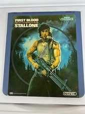 RAMBO - FIRST BLOOD - CED/LASERDISC - UNTESTED