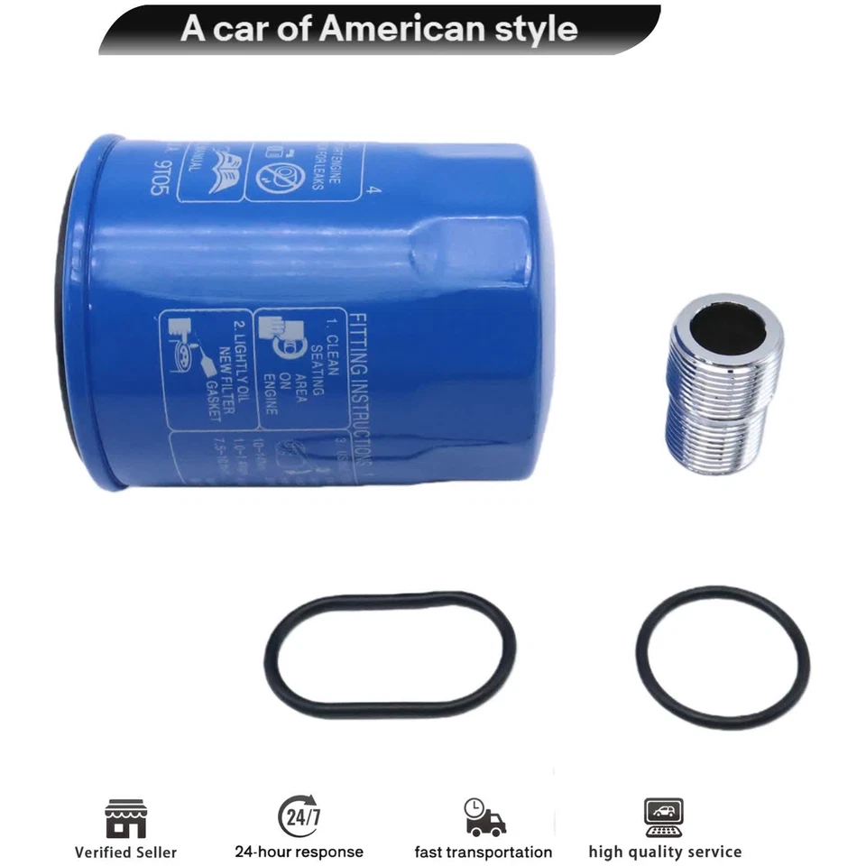 Oil Filter+Holder+Base Ring Seal Gaskets 15400PLMA02 For Acura CL ILX Integra - Image 3 of 4