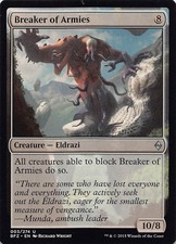 Breaker of Armies BFZ 3 Normal English NM - MTG
