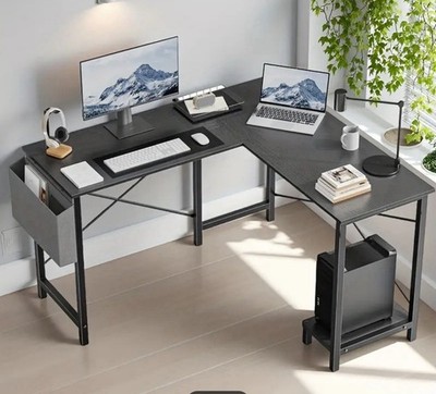 Desk L Shaped Computer Desk Office Desk Study Laptop Table Gaming Table
