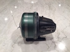 Johnson Sabra 545 Spin Cast Fishing Reel Vintage, Made in USA! NICE!