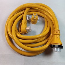 50 Amp Generator Extension Cord, 25FT, Yellow