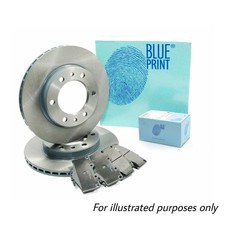 BLUEPRINT Front Brake Disc Pair + Brake Pad Set Fits BMW 1 Series 3 Series
