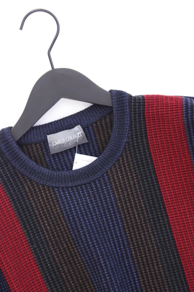 ⭐ Carlo Colucci maglione per uomo taglia 52, L buono come nuovo multicolore ⭐ - Imagen 2 de 4