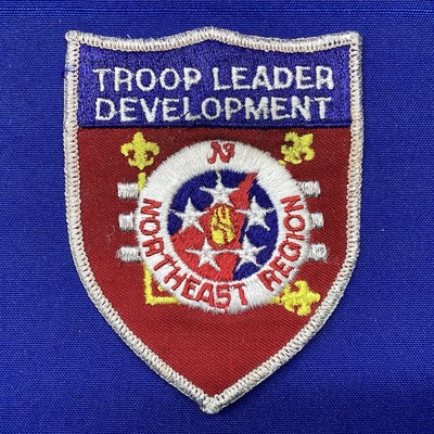 Boy Scouts Of America Northeast Region Troop Leader Development Patch  254B2-BIN