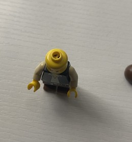 2003 Lego Minifigure Han Solo Star Wars sw0045 Yellow Head Cloud City 10123 Rare