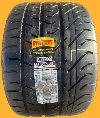 1 NEW 335/30ZR18 Pirelli P Zero Corsa Asimmetrico LEFT Lamborghini