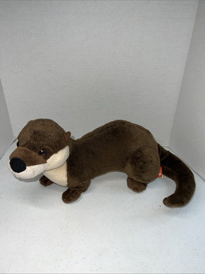 Adorable Soft 15  Wild Republic RIVER OTTER Brown Tan Plush Stuffed Toy