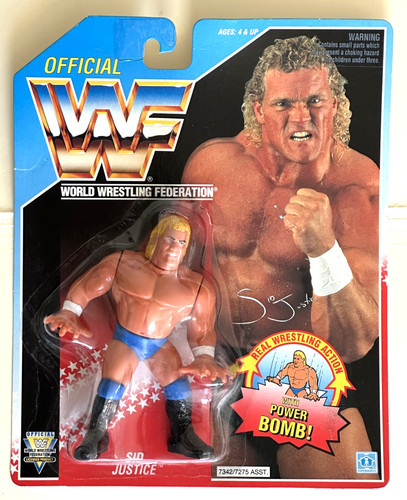 WWF Hasbro Sid Justice Wrestling Figure Series 5 M...