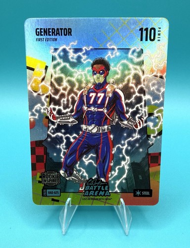 2026 Bo Jackson Battle Arena RAD-625 Generator VJ Edgecombe Rad 80s Foil Steel