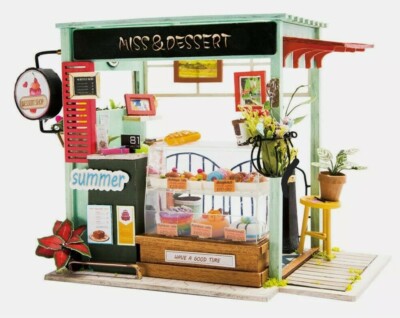 Robotime Rolife - DGM06 Eisstation - Miniatur Zum Selbermachen Puppenhaus Kit