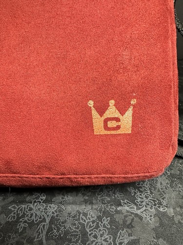 Casecrown Messenger Brown /Orange Tablet/Laptop Crossbody Shoulder Bag EXCELLENT - Picture 4 of 9