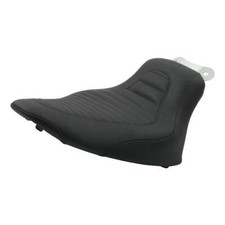 Mustang Tripper Fastback Solo Sedile TnR Nero Per Harley-Davidson Softail 00-15