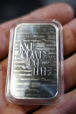 007 No Time to Die The Royal Mint - 1 Troy oz .9999 fine silver