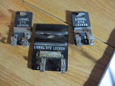  4 Vintage Lionel O Gauge Track LOCKON Connector Terminals- 2 CTC, 696  145C