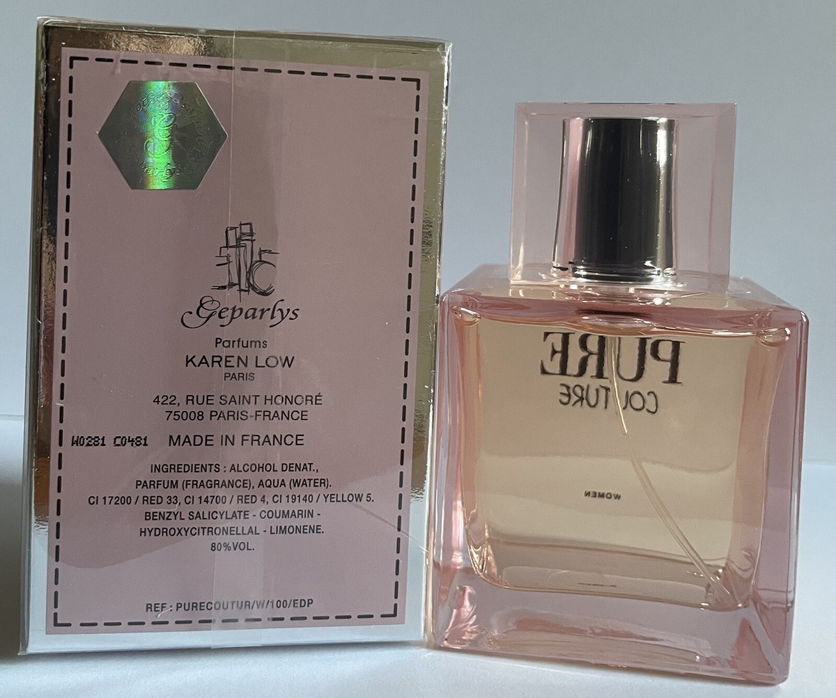 Pure Couture By Karen Low For Women 3.4oz Edp Spray. | eBay