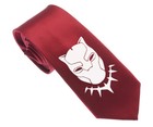 Black Panther mask Men 6.5 cm Skinny Slim Groom Tie Necktie L97