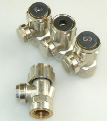 4x OVENTROP MULTIFLEX ABSPERRVERSCHRAUBUNG 1/2'' IG x 3/4'' ÜW DURCHGANG 1016166