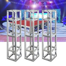 3 x Lightspace Truss Podium Totem 3M DJ Wedding Moving Head Stage Square Stands