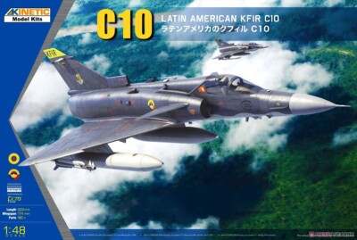 KINETIC K48048 1/48 Latin American Kfir C10 Plastic Model Kit