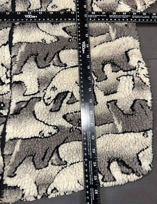 Vintage Woolrich Deep Pile Fleece Sherpa Jacket USA Polar bear
