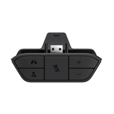 Stereo-Headset-Adapter Audio-Kopfhörer-Konverter Schwarz für Xbox One Controller
