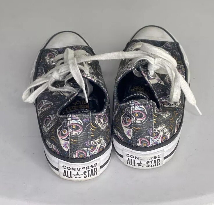 Converse All star All Star Sugar Skull Cat Design… - image 4