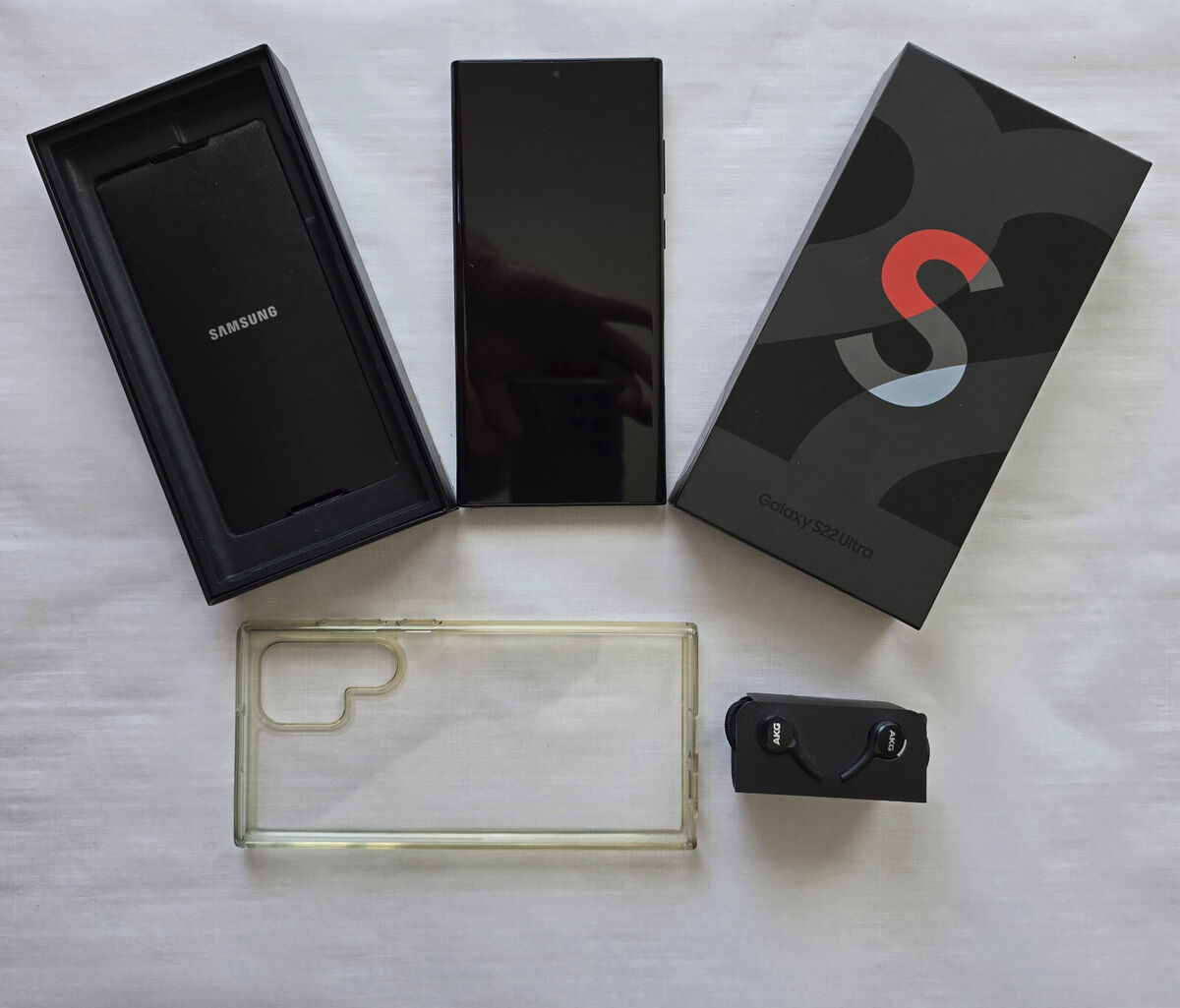Samsung Galaxy S22 Ultra SM-S908U 512GB Graphite Factory Unlocked. Samsung Galaxy S22 Ultra SM-S908U 512GB Graphite Factory Unlocked.