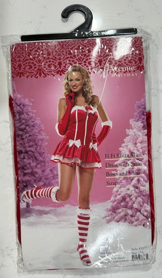 Sexy Traje de Papá Noel, Talla M/L, Leg Avenue, TOTALMENTE NUEVO Foto 3 de 4