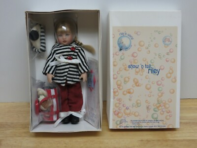 KISH & CO. - RILEY'S WORLD - SHOW 'N TELL RILEY - NIB & COA - RARE - yr 2005