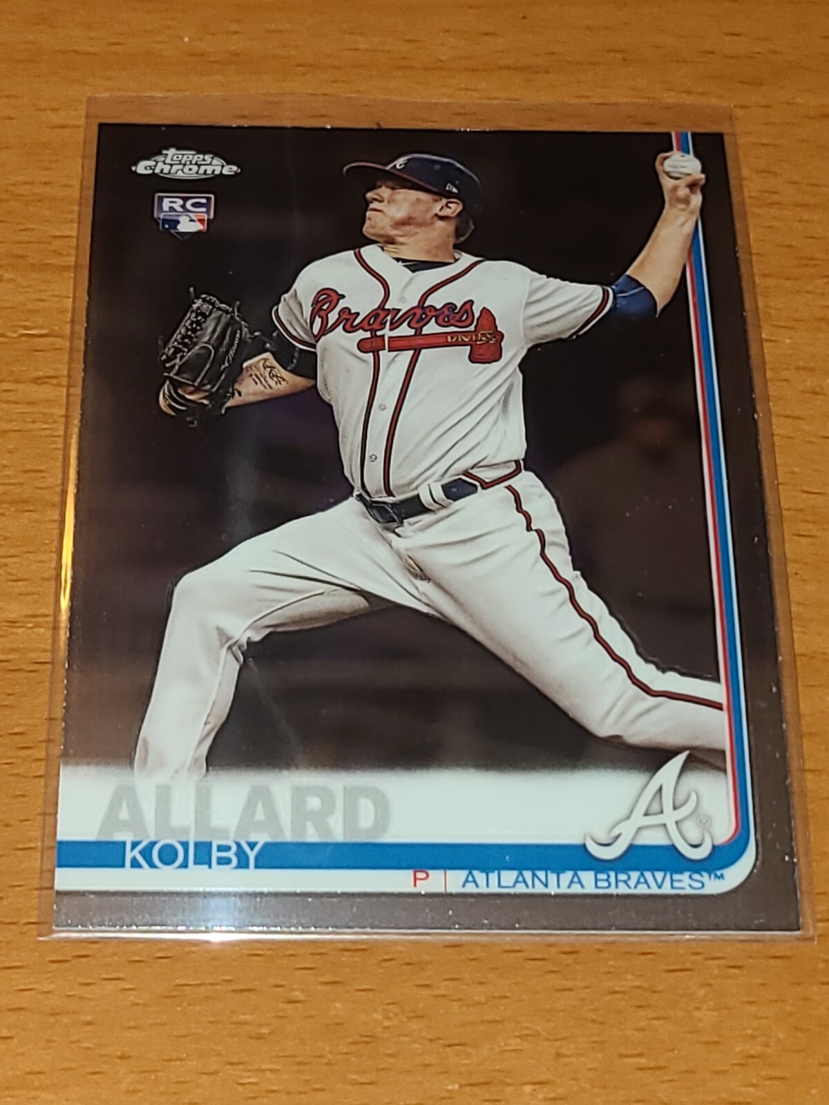 BRAVES KOLBY ALLARD 2019 TOPPS CHROME #99 RC