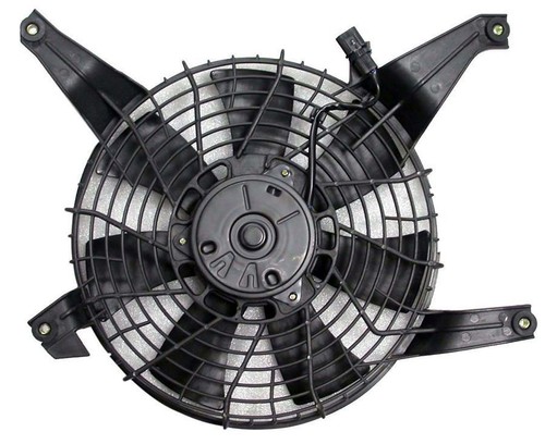 A/C Condenser Fan Assembly - Fits 2001-2007 Toyota Sequoia (Single Fan)