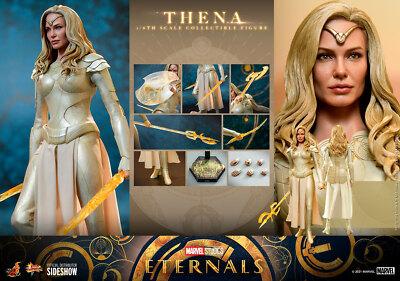 新品未開封Hottoys ホットトイズ MMS628 1/6 『エターナルズ』セナ  Eternals - Thena Marvel ETERNALS - Angelina Jolie as Thena 1/6 Action Figure 12
