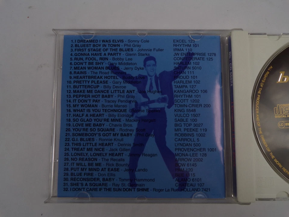 I Dreamed I Was Elvis My Woman It Don't Pay Rains No Reason Blue Fire CD#41 — 第 4/4 张图片