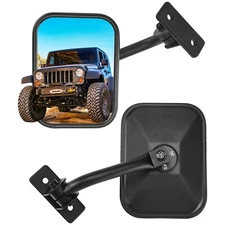 JOYTUTUS Mirrors Doors Off Compatible with Wrangler TJ JK JKU 1997-2018